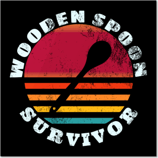 I survived the wooden spoon for wooden spoon survivor Posters and Art